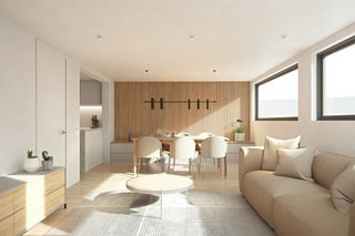 �tico en Carrer del palau 4. Apartamento con vistas al mar, 50m2 de terraza y parking privado