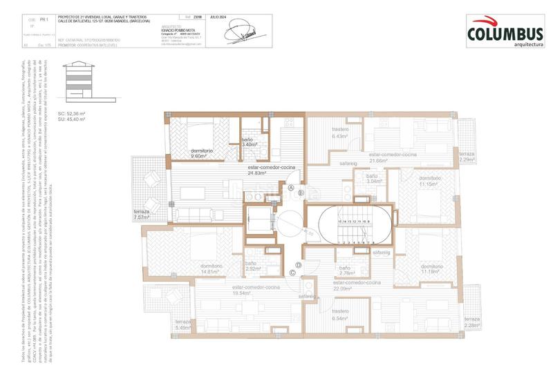 Foto ed32e9ab-0d8d-46a0-b6d5-1bd68923e0dc. Appartamento con riscaldamento parcheggio piscina in Sabadell