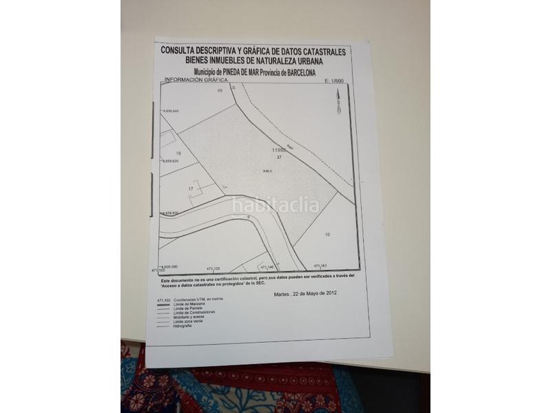 Foto 69c23037-a47a-44da-9881-7835549b566a. Terreny residencial a carrer sant cebrià a Can Carreras - Montessol Pineda de Mar