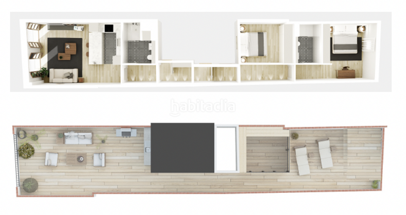 Foto 84fc0e6a-19b1-4ced-b22d-5f425c15d4bf. Piso  con 81m2 terraza privada en la azotea en Barcelona