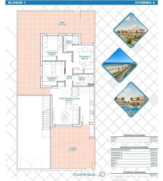 Foto 03d9b697-b401-4e48-a7a1-989fabdbe7fd. Pis amb piscina a Pilar de la Horadada ciudad Pilar de la Horadada