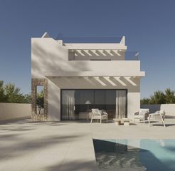 Casa a La Alberca. Modernas villas de lujo en venta en polop de la marina, costa bl