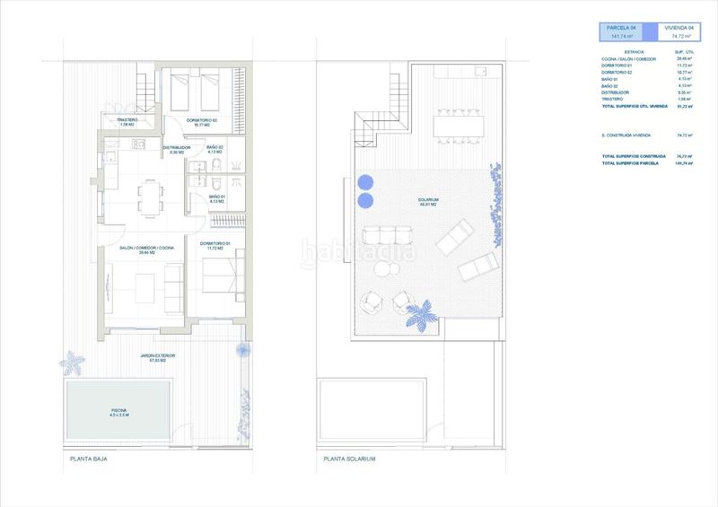 Foto cf44bd2b-114f-48a7-9545-62c9e74cd4ec. Casa amb aparcament piscina a Roldán Torre - Pacheco