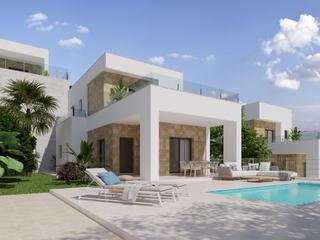 Casa a Polop. Impresionantes villas de nueva construcción en polop con vistas