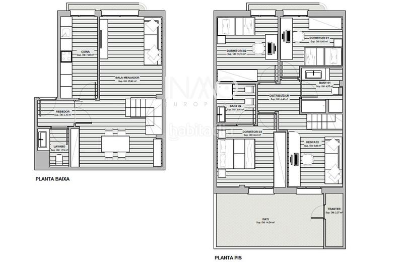 Foto acdbb983-d0cc-495e-8c4d-271e283eebe7. Duplex avec chauffage parking dans Ca n´Alzamora Rubí