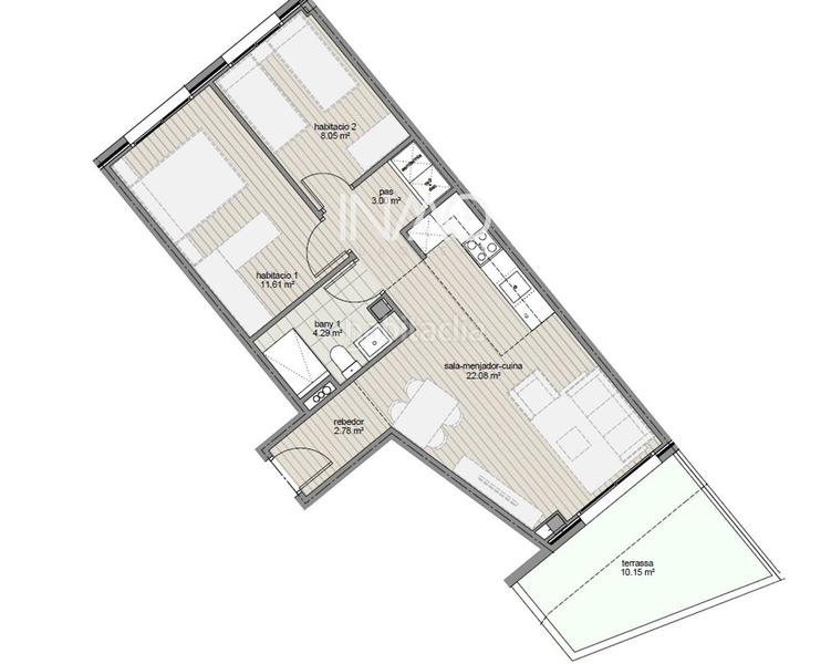 Foto 00007b81-2964-4fd6-9cbe-cd67300cf1ce. Flat with heating in Centre Rubí