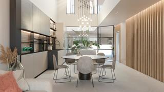Semi detached house in Llucmajor Interior. Unifamiliar obra nueva en llucmajor