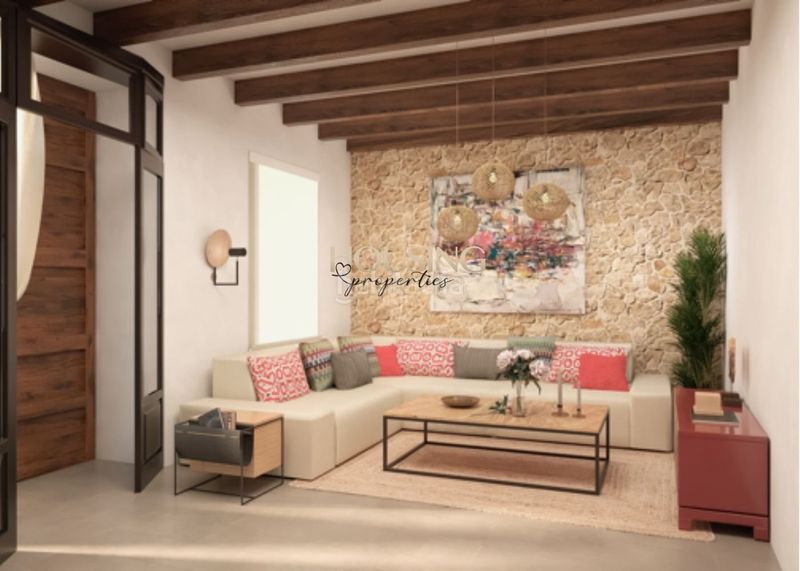 Foto 1e55e0f6-83d2-45f0-a960-e16748ed5a6e. Casa adosada casa con reforma y parking, a estrenar, en el pueblo en Llucmajor