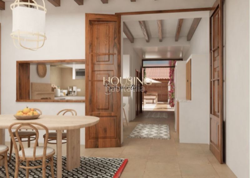 Foto adde075f-86c6-4c2a-9249-a91b1aa68b49. Casa adosada casa con reforma y parking, a estrenar, en el pueblo en Llucmajor