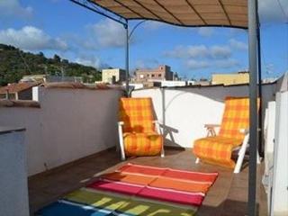 Masia a Alcanar. Casa, terraza, vista al mar, alcanar, tarragona, españa