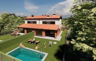 Casa aparellada a Carrer sàlvia 3. Obra nueva con piscina y vistas al montseny