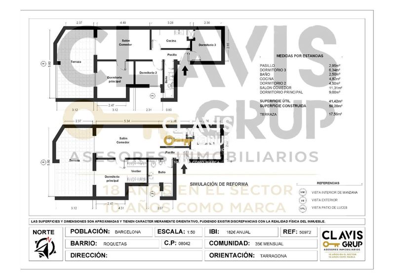 Foto 0035d048-c981-4950-af24-a2c9c8db61fc. Àtic a Roquetes Barcelona