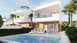Chalet à El Pinar de Campoverde. Villas de obra nueva en pilar de la horadada en el campo de golf