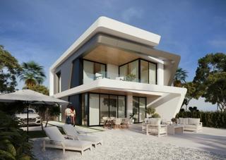 Xalet a Bonalba-Cotoveta. Complejo residencial de obra nueva cerca de mutxamel