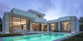 Xalet a El Montgó. Exclusivas villas modernas en dénia  lujo contemporáneo cerca de