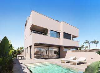 Maison jumelée à El Mojón. Exclusivo residencial de 2 villas pareadas de lujo con vistas al