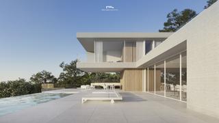 Chalet à La Viña-Montemar-San Jaime. Villa de lujo de obra nueva en benissa