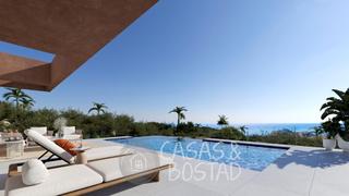Chalet à Cumbre del Sol. Villa de lujo con piscina privada y vistas al mar, en benitachel