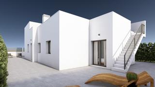 Chalet à Las Lomas de Rame-Bahía Bella. Villas de obra nueva en los alcazares