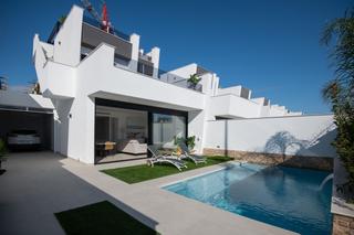Casa adossada a Santiago de La Ribera. Adosados de obra nueva en santiago de la ribera