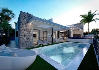 Chalet in Mar Menor golf. Villas de obra nueva en complejo privado en la provincia de murc