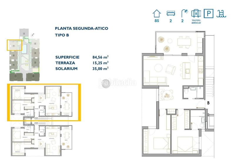 Foto abd2ffdb-221b-4af7-9dba-f646aaa5bf9f. Attico con parcheggio piscina in San Pedro del Pinatar San Pedro del Pinatar