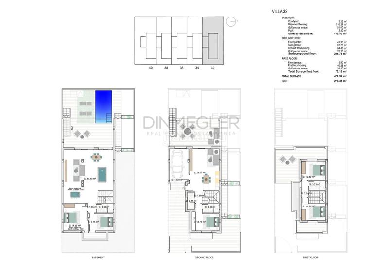 Foto 84a8dd5c-5b52-4b6a-9557-9595766615b2. Casa aparellada amb aparcament piscina a Las Lomas de Rame-Bahía Bella Alcázares (Los)