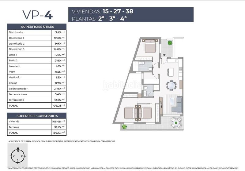 Foto bfb9b00f-157e-407c-9009-8d6d4ea6905d. Apartament amb calefacció aparcament piscina a Avenida Habaneras - Curva de Palangre Torrevieja