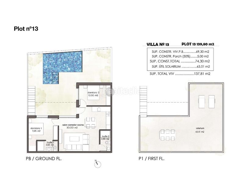 Foto 020ed346-1c0f-4af6-b3c0-9c37a04f5b81. Semi detached house with parking in Pilar de la Horadada ciudad Pilar de la Horadada