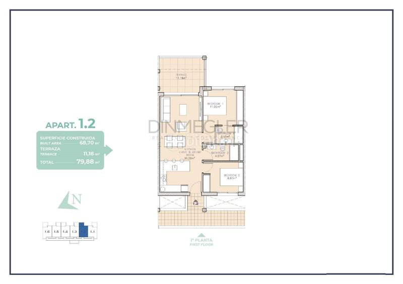 Foto bd55157b-bf76-496f-a6bf-b220470ff8f1. Apartamento residencial de obra nueva en los alcazares en Alcázares (Los)