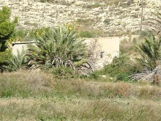 Finca rústica a San Juan. Se vende parcela de 20814 m2 con almacén de 45 m2 en aspe zona d