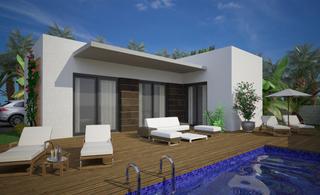 Chalet en Benijófar. Villas modernas de obra nueva en benijofar