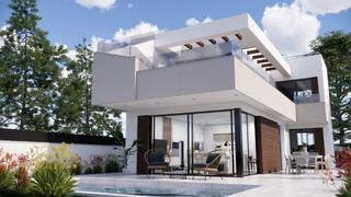 Chalet à El Pinar de Campoverde. Villas de obra nueva en pilar de la horadada en el campo de golf