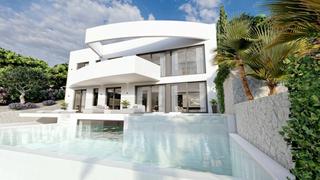 Chalet en Altea la Vella. Villa de lujo de obra nueva en altea