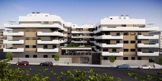 Planta baixa a Norte. Complejo residencial de obra nueva en santa pola
