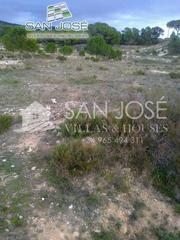 Finca rústica a Sax. Inmobiliaria san jose vende esta parcela en sax alicante costa b
