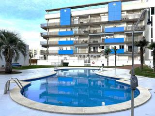 Apartamento  Carrer del port marina. Duplex 2 dormitorios, piscina, parking, santa margarita, roses