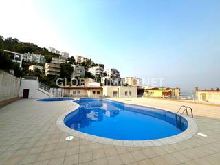 Studio  Carrer de la pujada del puig rom. Estudio con piscina a 500 m de la playa de rosas