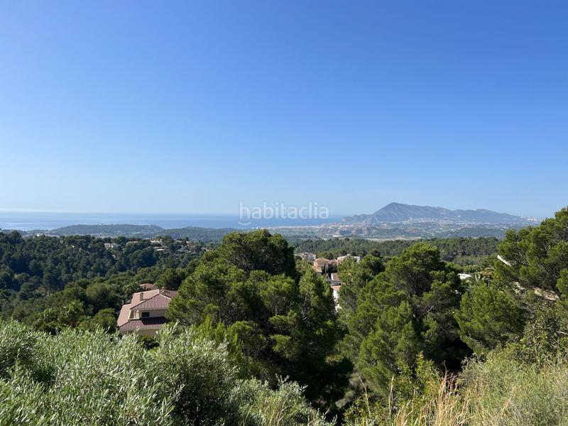 Foto d90fa427-e9bf-447d-923a-e2dc44df4106. Terreno residencial parcela con vistas al mar en Altea la vella Altea