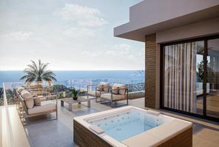 Chalet en Altea Hills. Villa de lujo en urbanización cerrada con vigilancia privada
