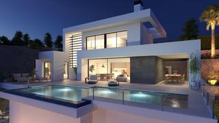 Chalet à Cumbre del Sol. Vivienda de lujo con vistas al mar