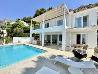 Casa a Altea Hills. Espectacular villa en altea hills con vistas panorámicas al mar