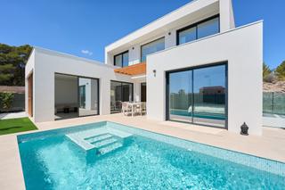 Casa a Pueblo-Ubanizaciones. Villas nuevas a estrenar en alfaz del pi