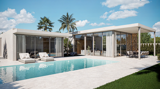Chalet à Altea la Vella. Villa de nueva construcción en altea