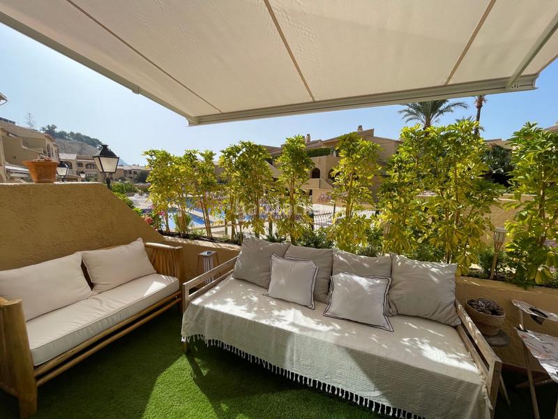 Foto f7a83efb-aa5f-446f-ac7b-7a074ccf7218. Lloguer apartament amb calefacció piscina a Mascarat Altea