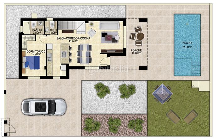 Foto 19320370-8baa-41b0-ba91-a3da5830402d. Casa amb calefacció piscina a La Paz Polop