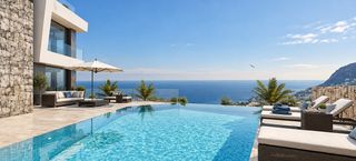 Xalet a Canuta. Exclusivo proyecto de villa moderna con vistas al mar en calpe
