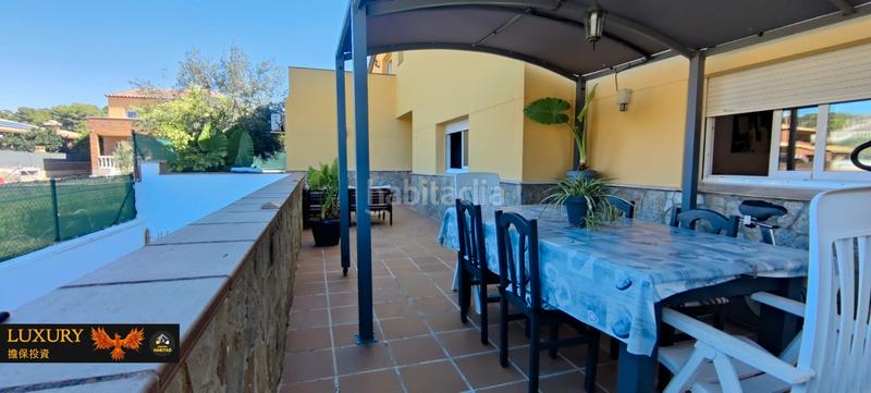 Foto b8bb7269-a2e6-42b3-b3e6-12f82bdfa79d. Chalet with fireplace heating parking pool in costa Cunit - els jardins - els rosers Cunit