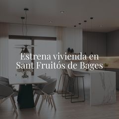 Dúplex a Carrer ramon i cajal 72. Sant fruitós de bages: duplex de obra nueva