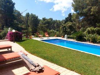 Lloguer Xalet a Can Furnet. Preciosa casa ibicenca con piscina privada, únicamente disponibl